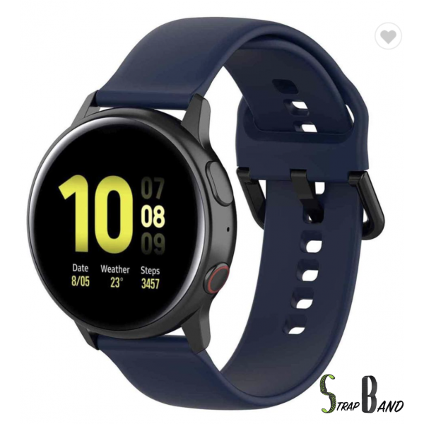 Opaska sportowa StrapBand do Samsung Galaxy Watch Active 2 46mm w kolorze granatowym