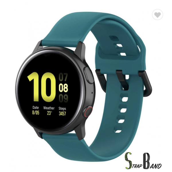 Opaska sportowa StrapBand do Samsung Galaxy Watch Active 2 46mm w kolorze turkusowym
